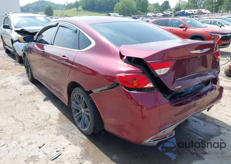 2016 Chrysler 200 Limited z USA, uszkodzony, nr VIN 1C3CCCAB0GN148978